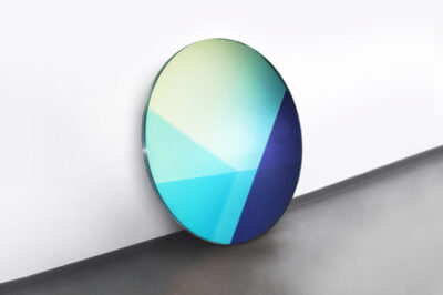 Seeing Glass_Big Round mirror_Cobalt 00
